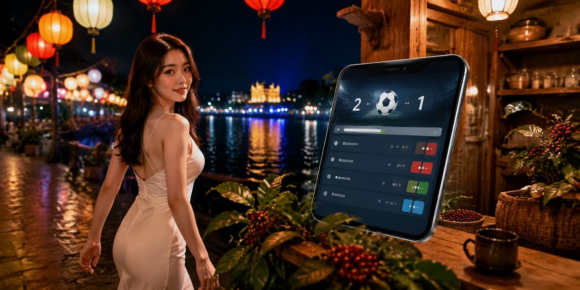 Người dùng kiểm tra lịch sử giao dịch casino tại quán cà phê Huế